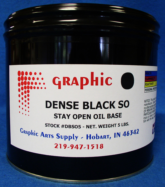 (image for) Dense Black Stay Open Oil Base 5 lb.